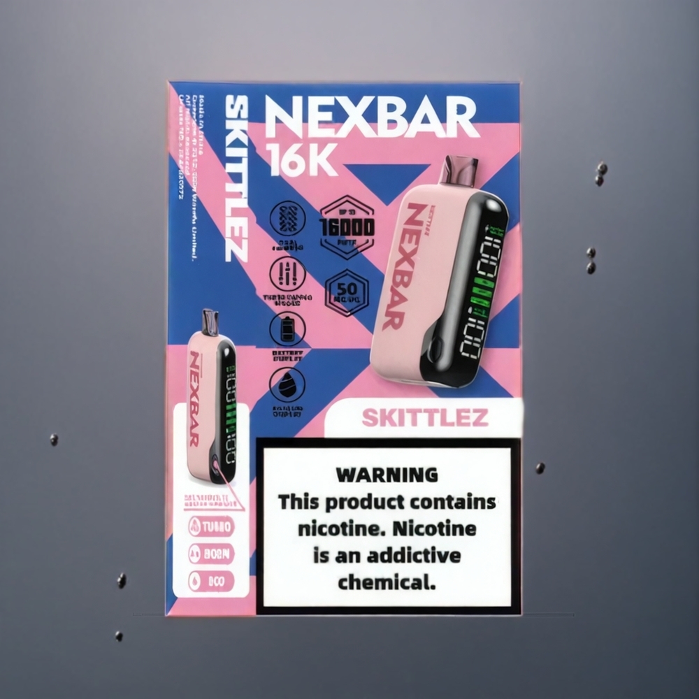Wotofo NexBar 16000 Norge Engros Disposable Vape Skittles Dual Mesh Coil Type-C