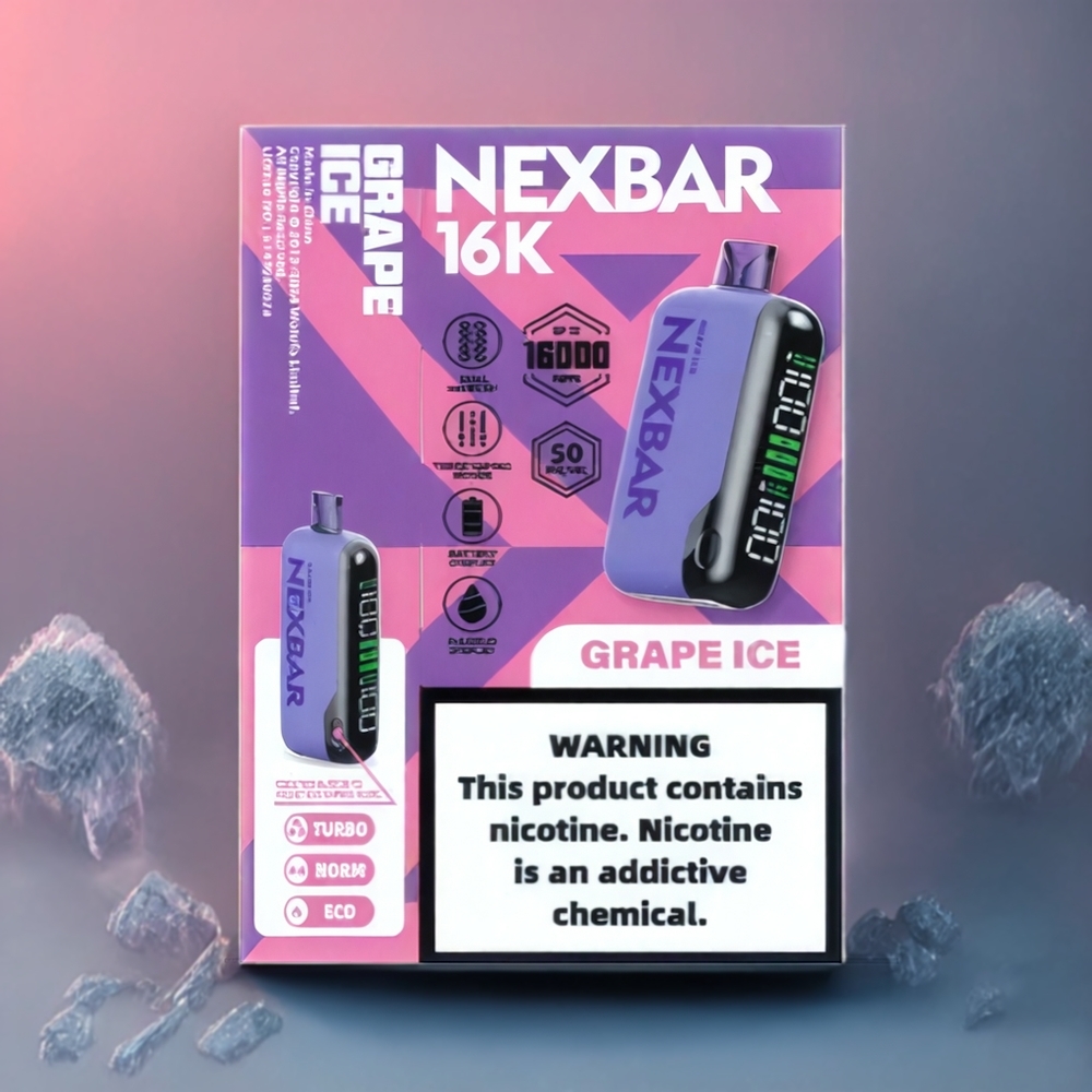 Wotofo NexBar 16000 Norge Engros Type-C Dual Mesh 0.6 Ohm Drueis