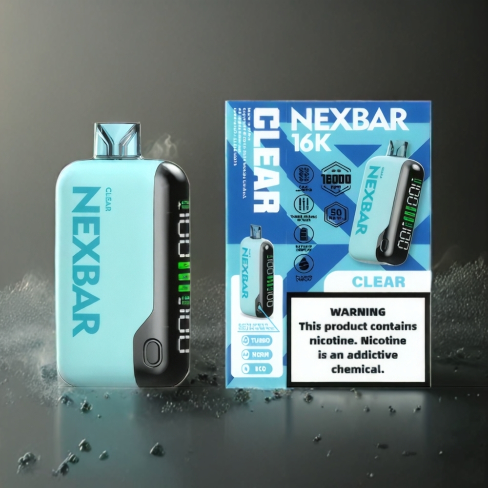 Wotofo NexBar 16000 Puffs Norge Engros Oppblåsbar E-Cig med 20ml E-Væske og Type-C Lading