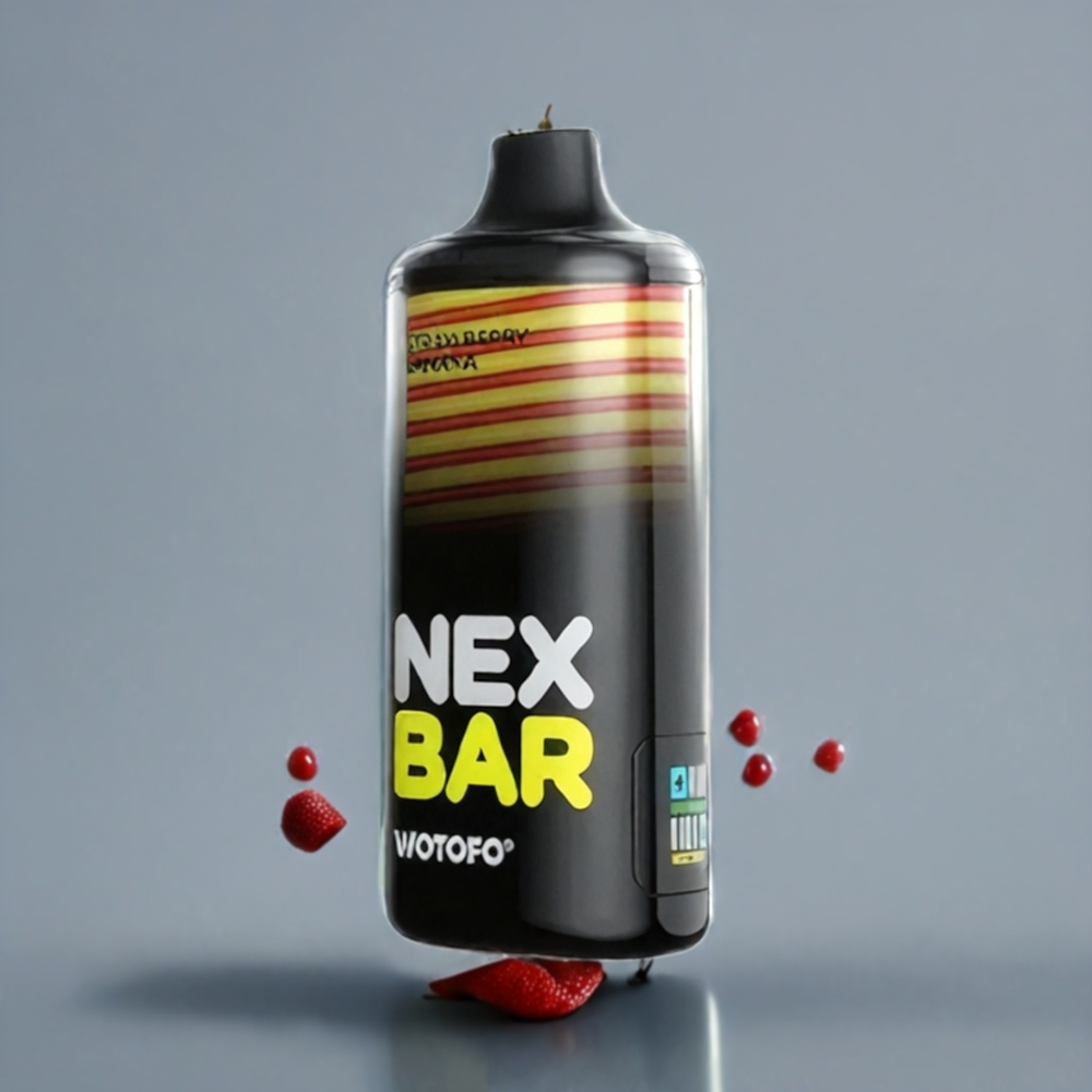 Wotofo NexBar 18000 Norge Engros 21ml Type-C Dual nexMESH Jordbær Banan