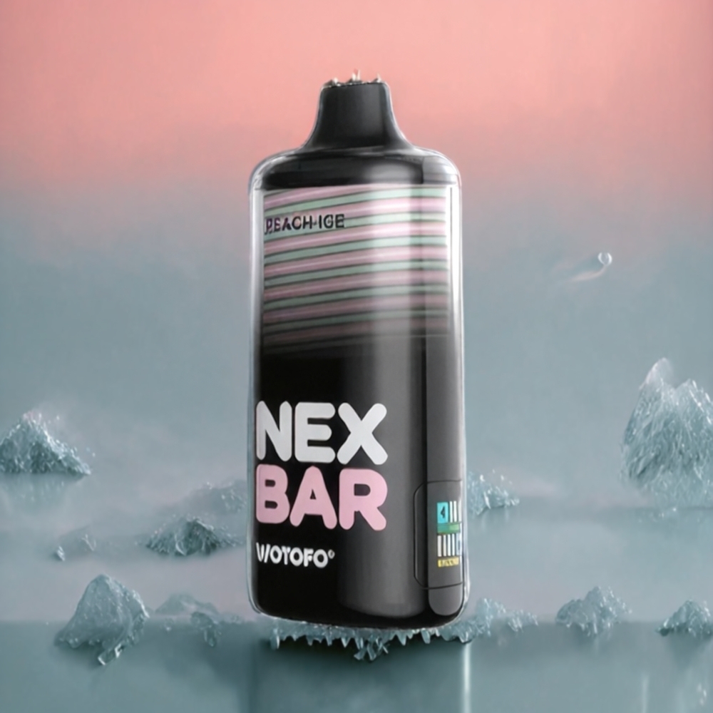 Wotofo NexBar 18000 Norge Engros Fersken Is Dual nexMESH Type-C Luftstrømsjustering