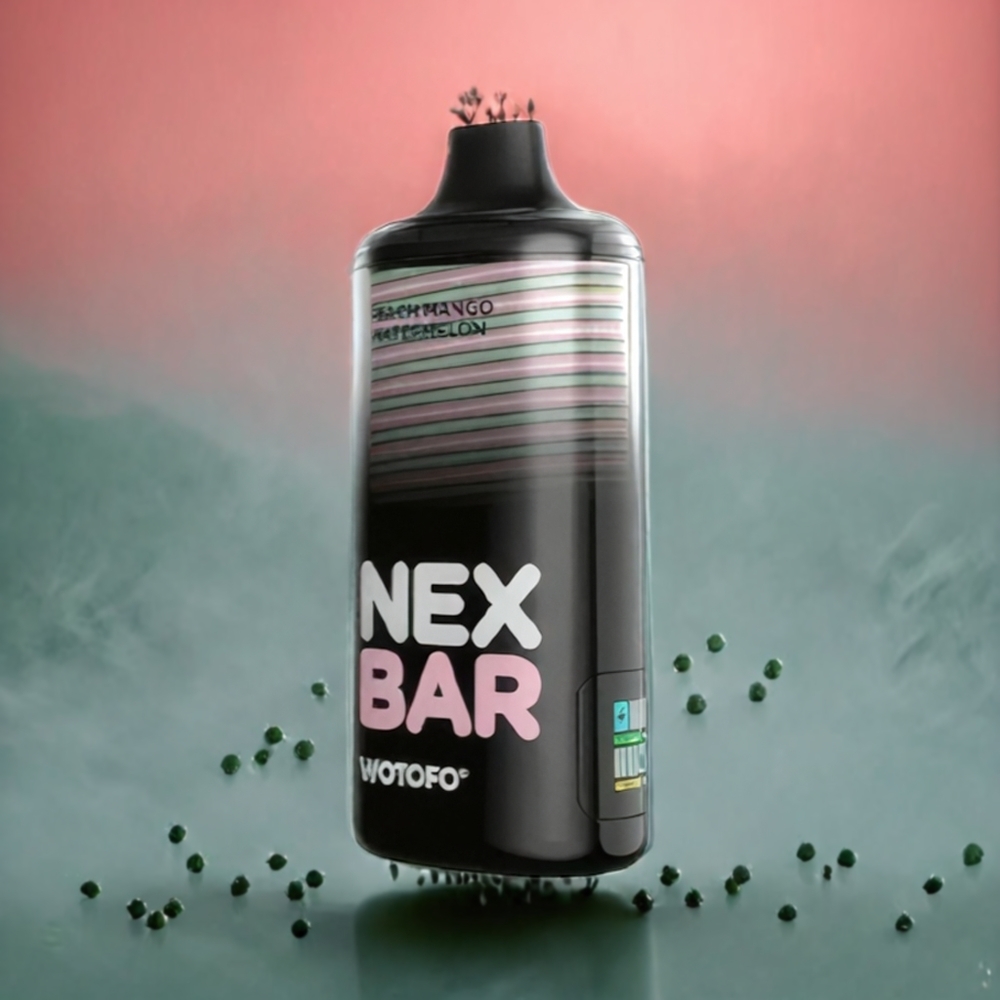 Wotofo NexBar 18000 Norge Engros Fersken Mango Vannmelon 21ml 750mAh Type-C Dual nexMESH
