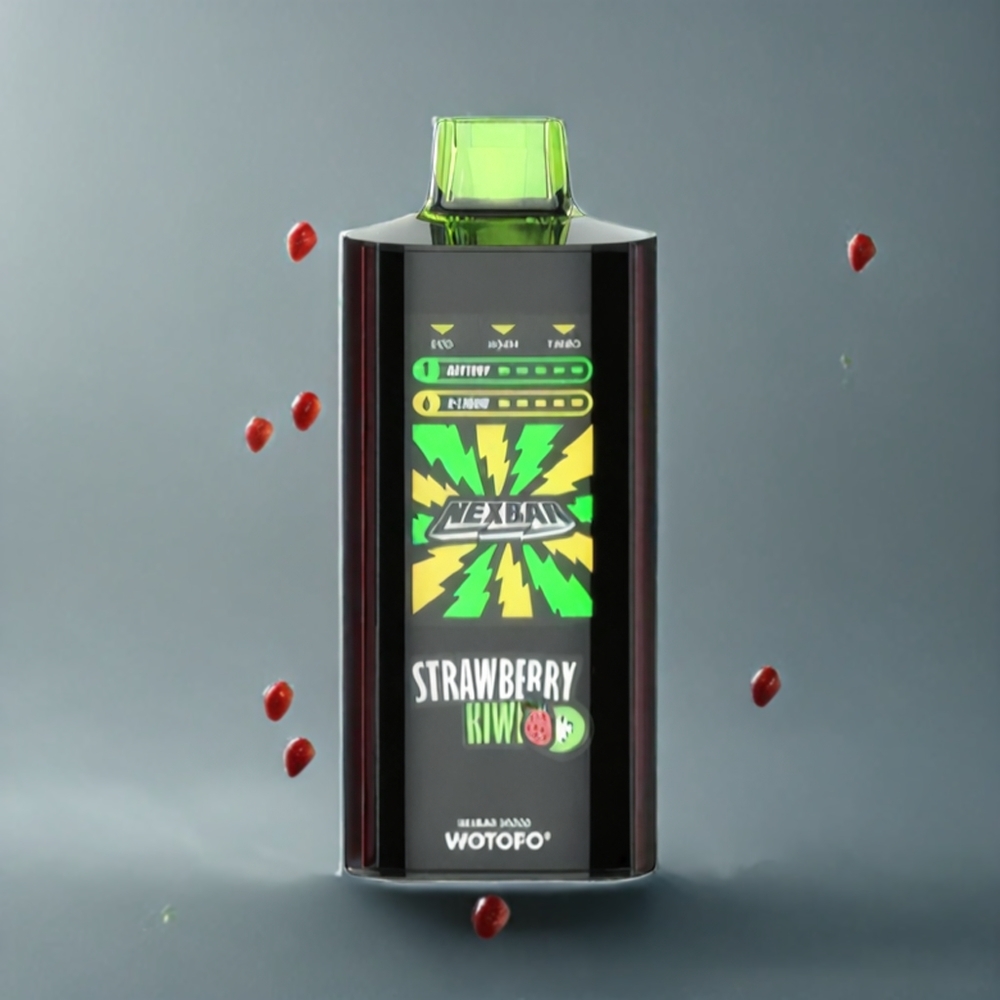 Wotofo NexBar 20000 Puffs Norge Engros Type C Dual nexMESH Jordbær Kiwi