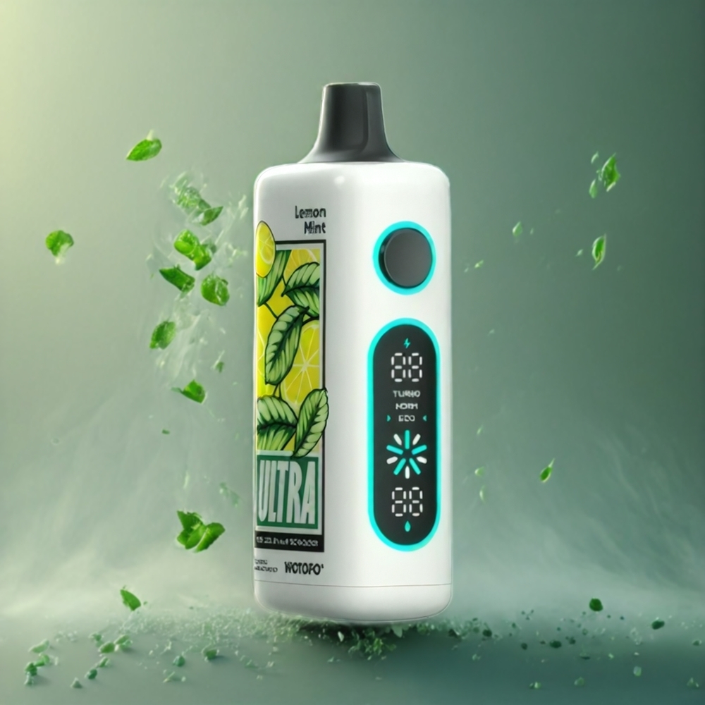 Wotofo Ultra 20000 DTL Engangs Vape Sitron Mynte Norge Engros 22ml 1000mAh Mesh