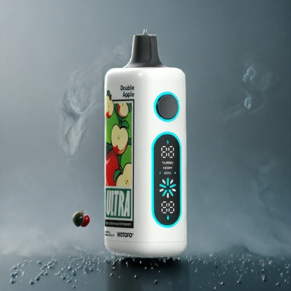 Wotofo Ultra 20000 DTL Norge Engros 22ml 1000mAh Mesh Dobbel Eple