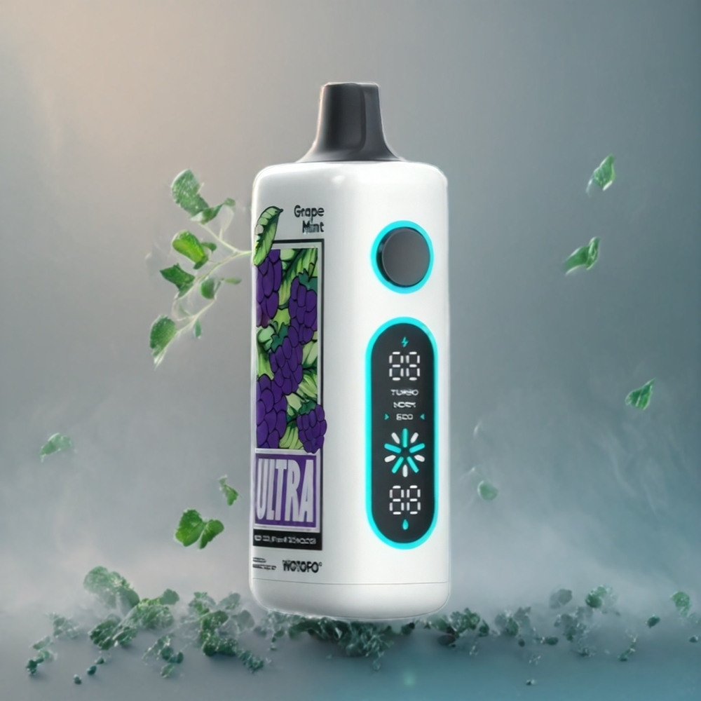 Wotofo Ultra 20000 DTL Norge Engros Druemynte 22ml 1000mAh Mesh Coil