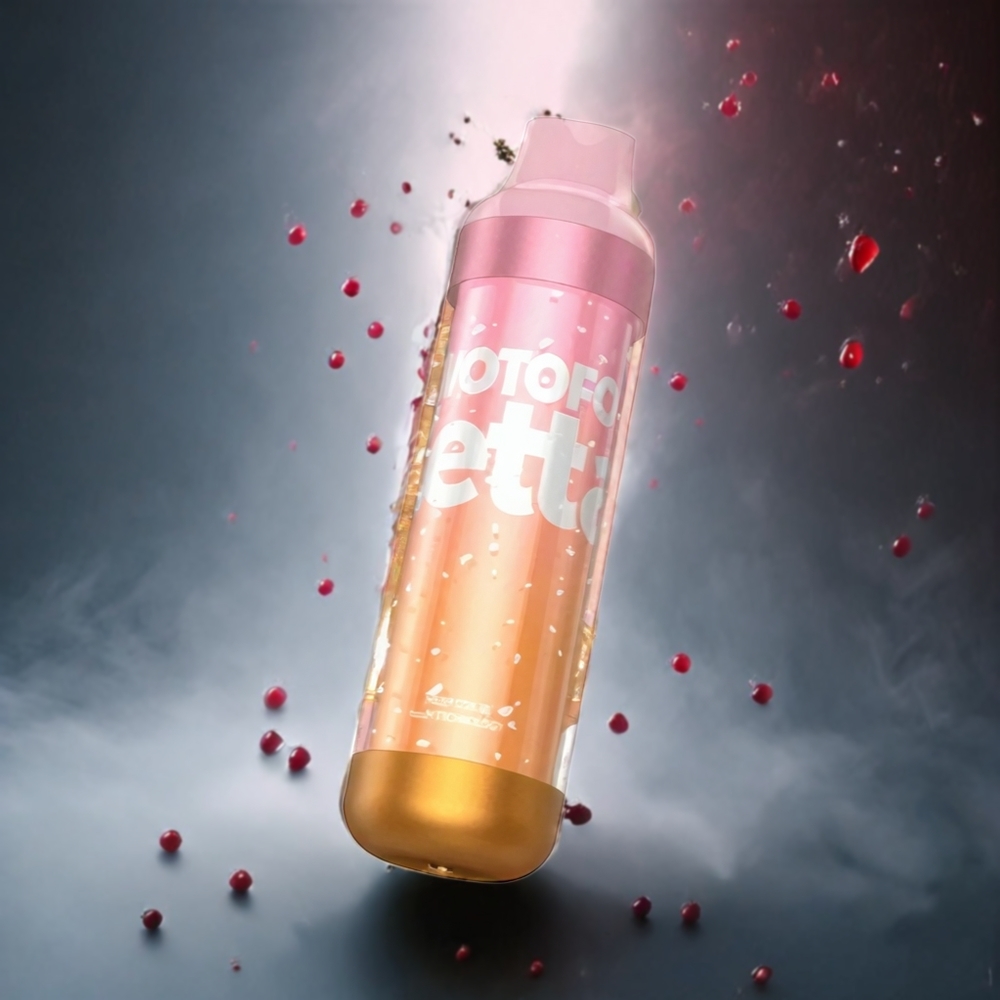 Wotofo Zetta 6500 Puffs Norge Engros 13ml 600mAh Type-C Energi Kirsebær